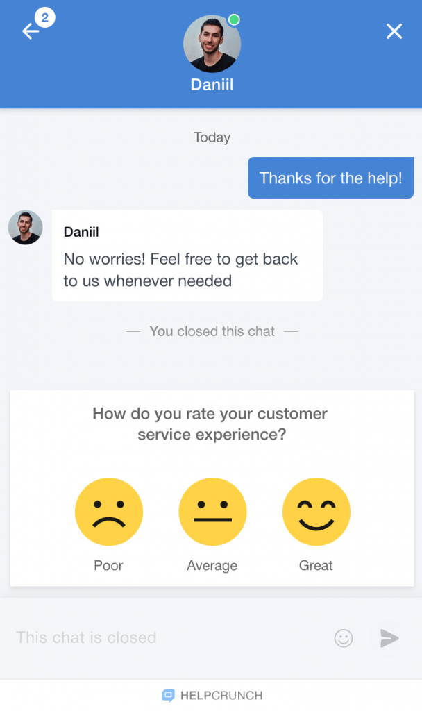 facebook customer service chat