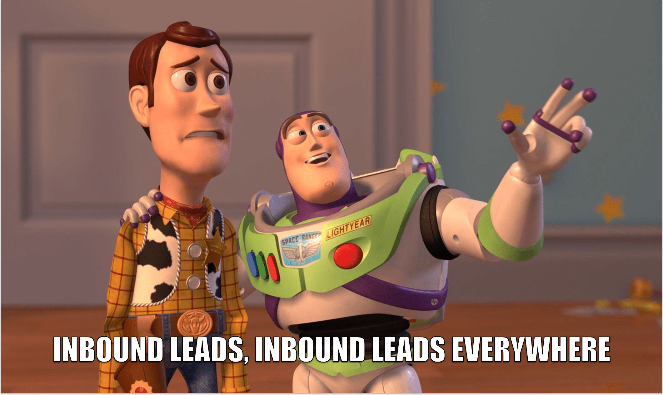 Inbound lead generation meme