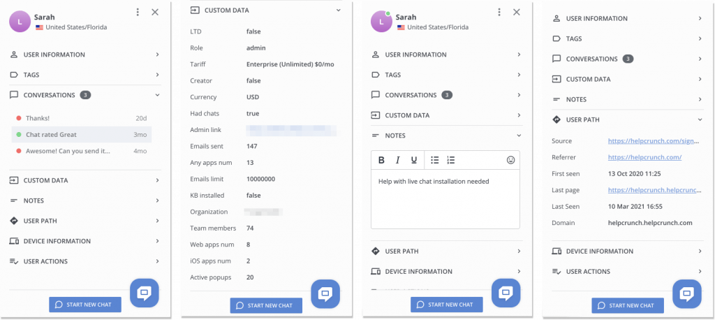 custom-data-helpcrunch