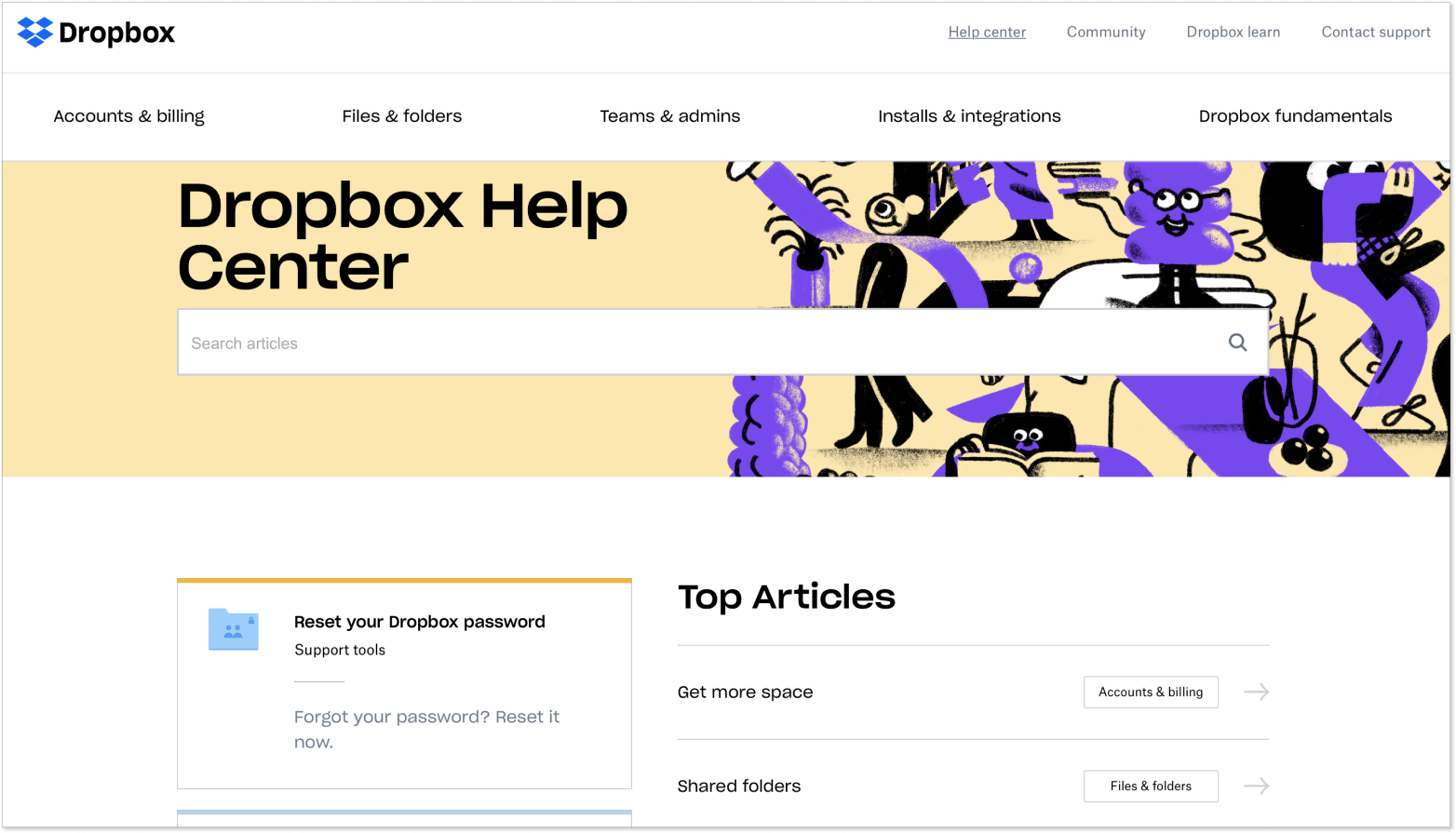 Dropbox Help Center
