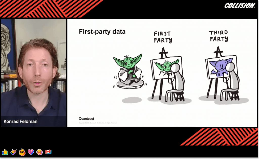 Presentation by Quantcast at Collision