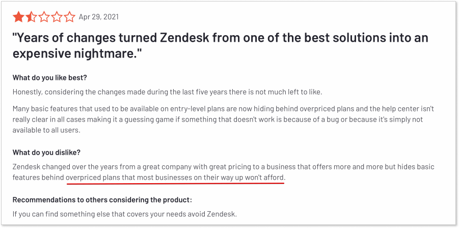 Zendesk Support Suite Reviews 2021_ Details, Pricing, & Features _ G2