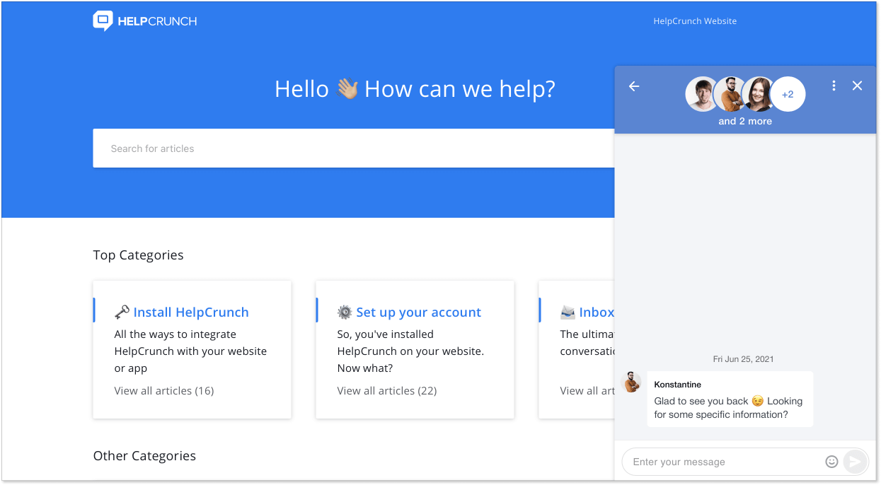 CS Tool HelpCrunch