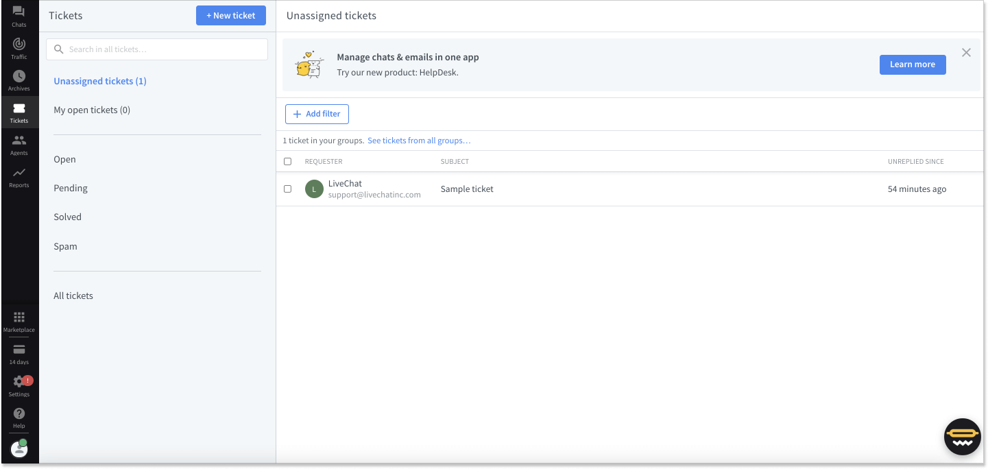 Livechat UI