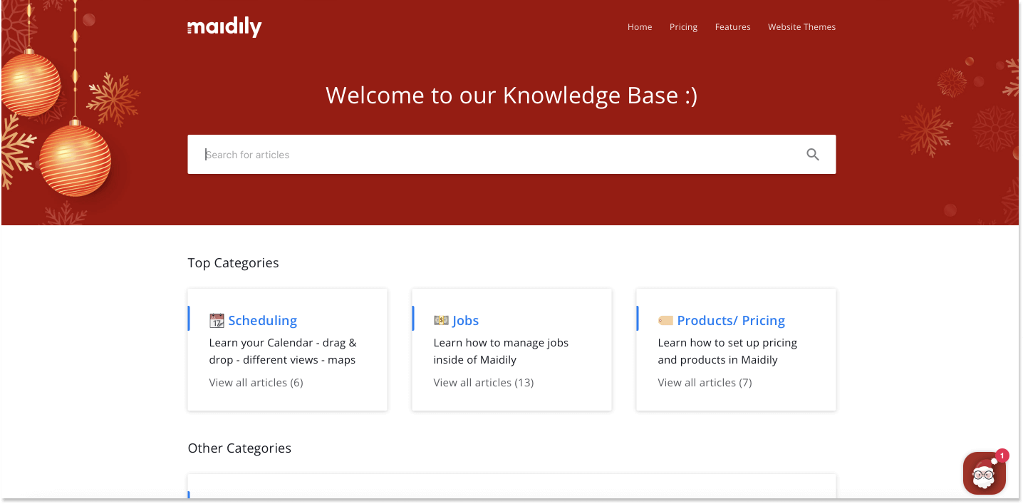 Maidily knowledge base