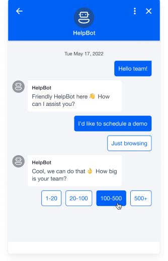 Chatbot HelpCrunch