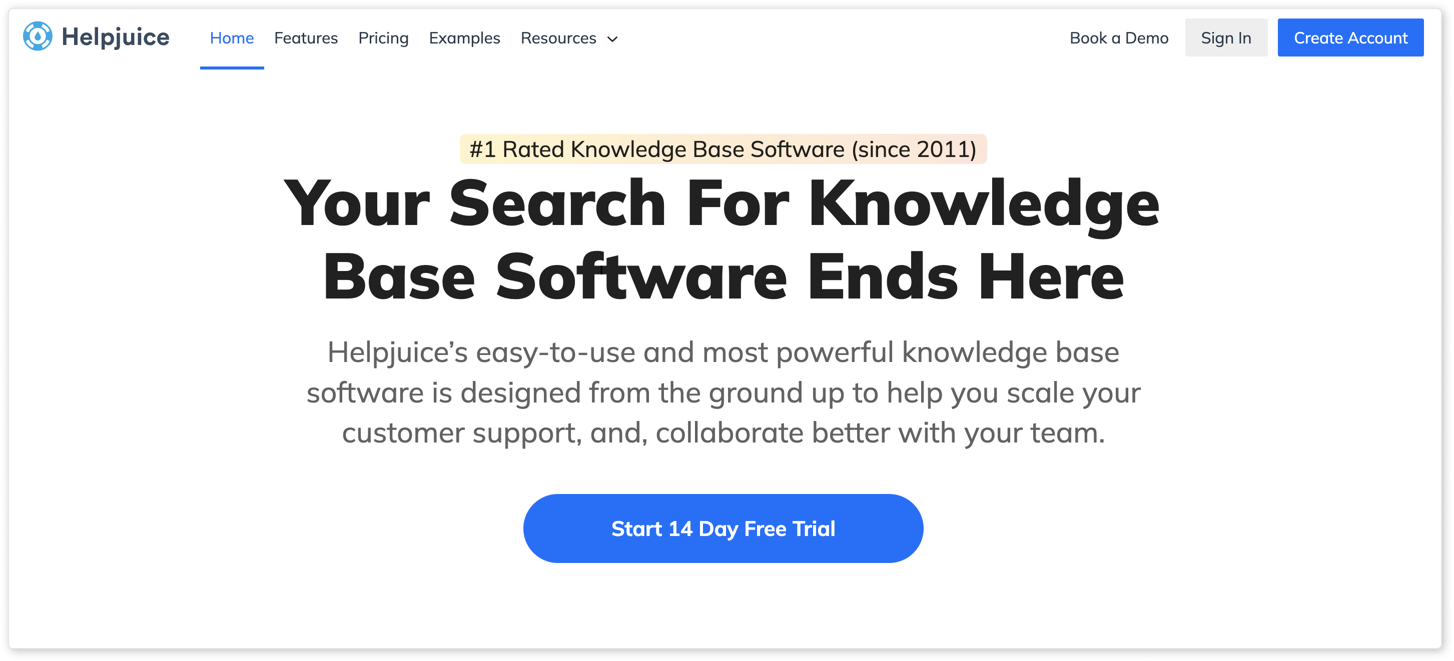 Helpjuice - expensive customer service software for knowledge base