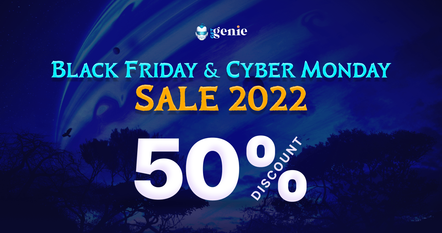Get Genie Black Friday and Cybermonder software deal