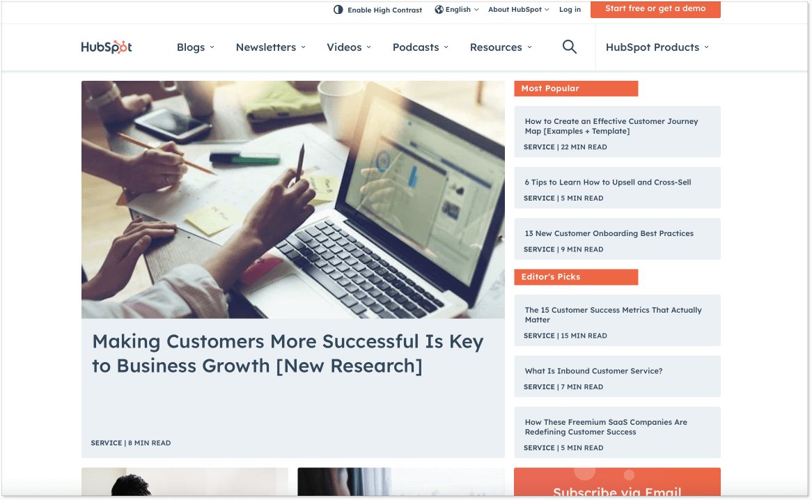 The HubSpot Customer Service Blog