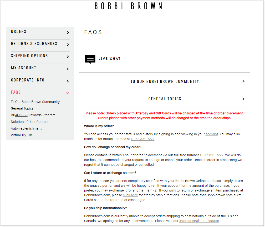 Bobbi Brown_faq