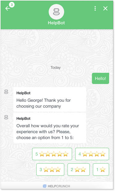 Example 6_feedback collection chatbot