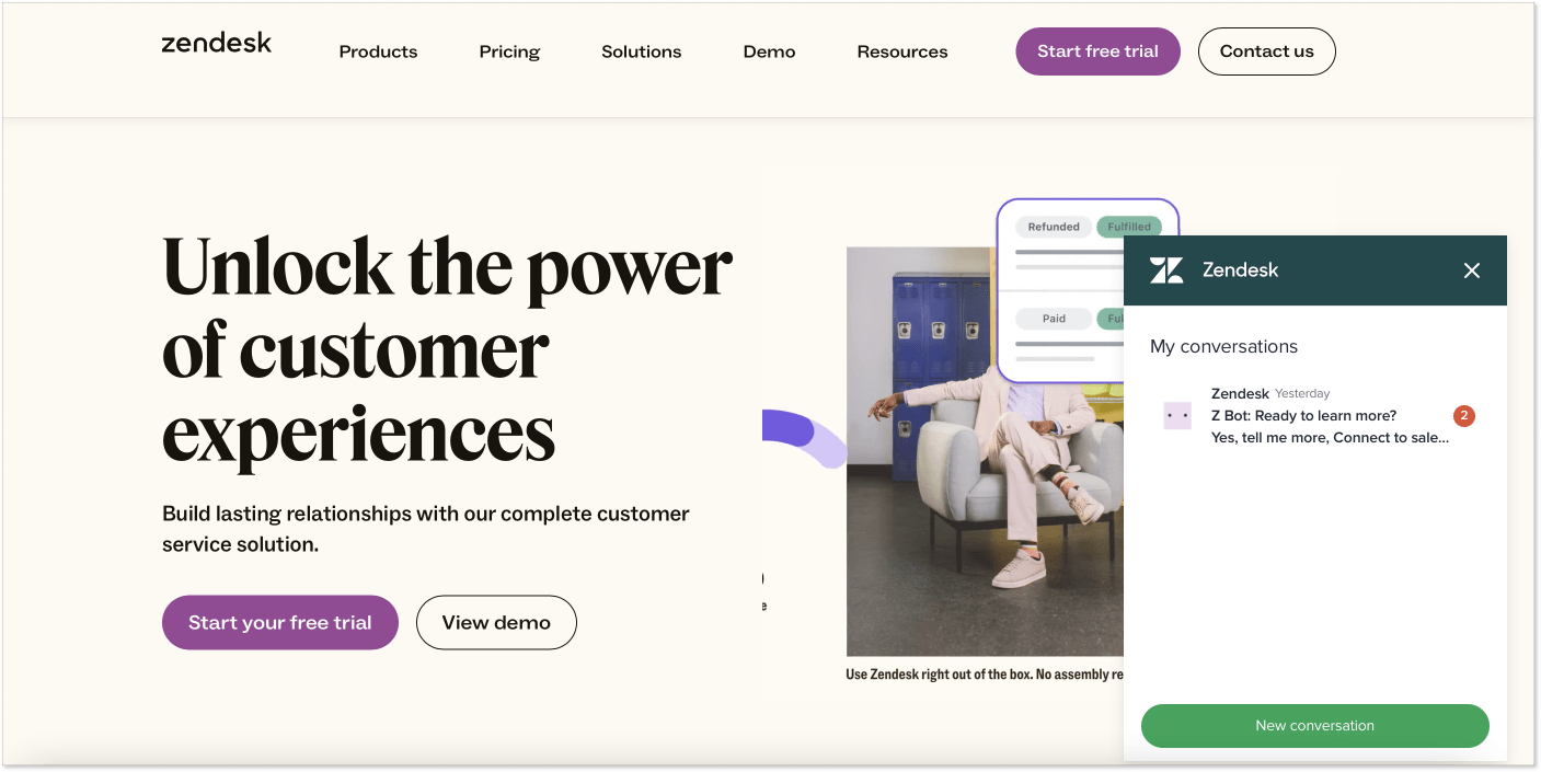 Zendesk _ homepage
