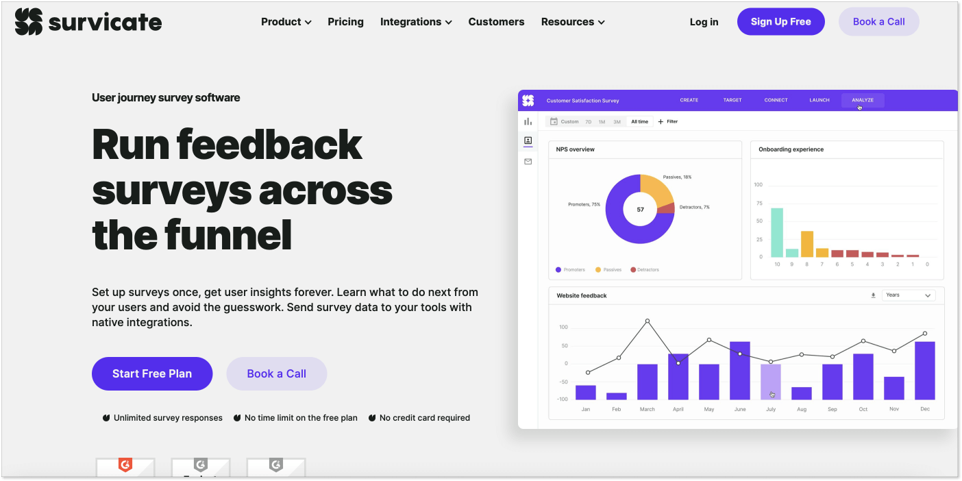 Survicate - Customer Feedback Surveys