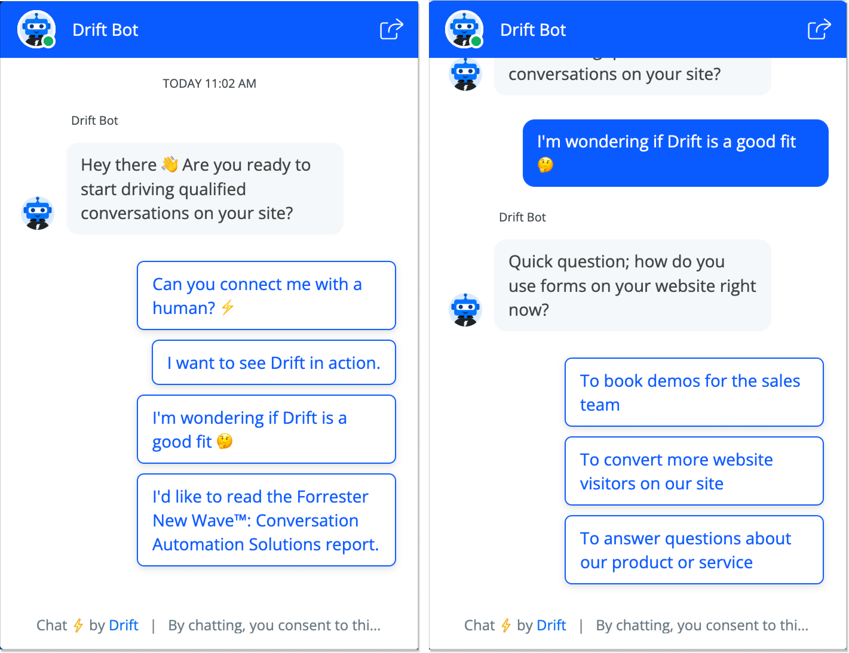 drift chatbot