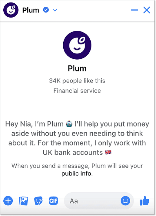 Plum onboarding chatbot