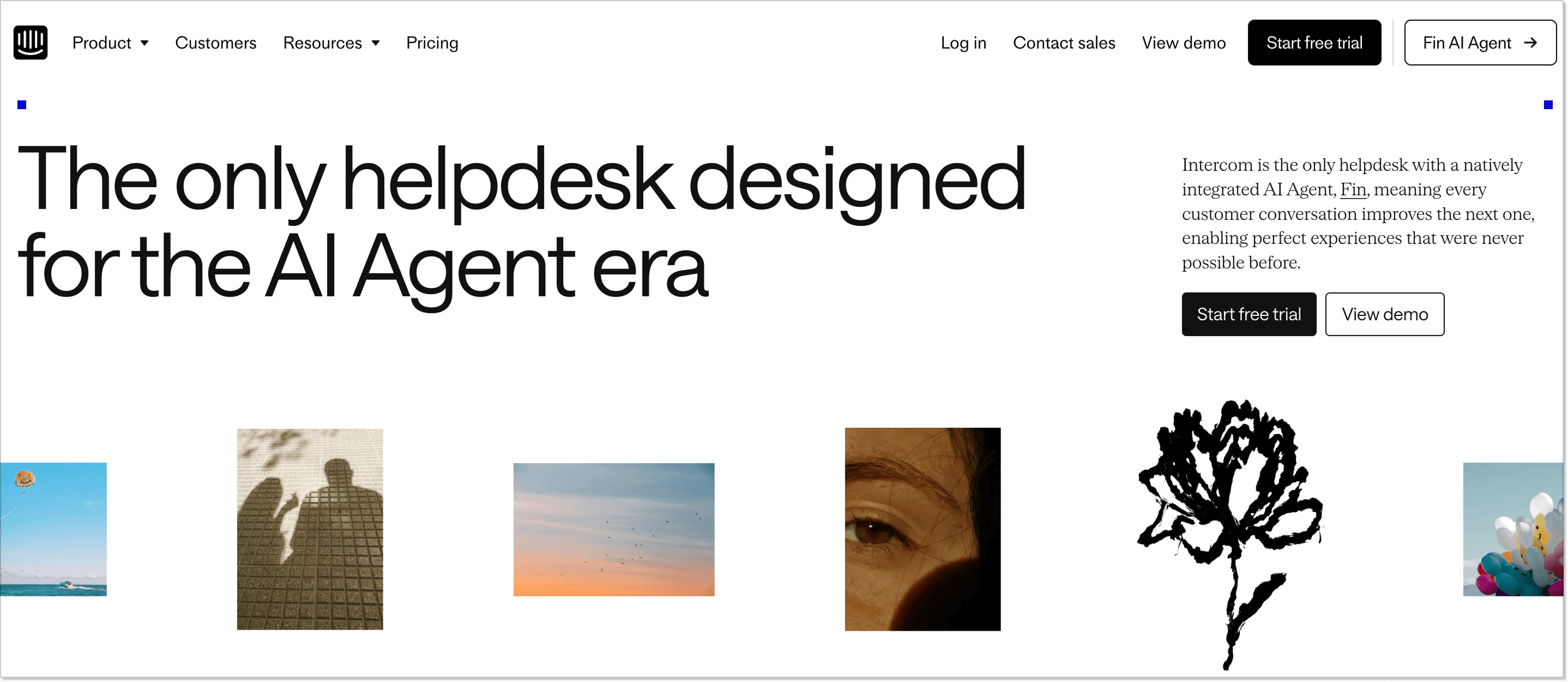 Intercom main page