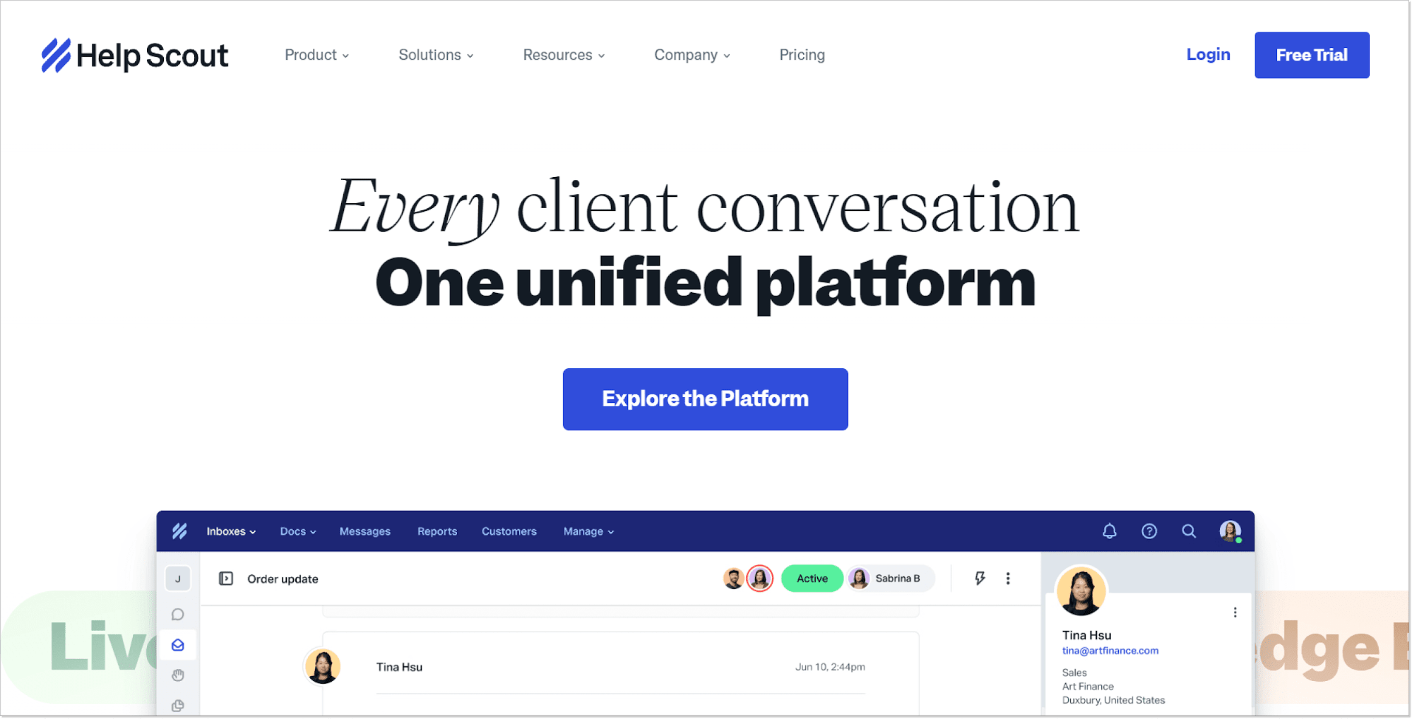 help scout as an intercom alternative