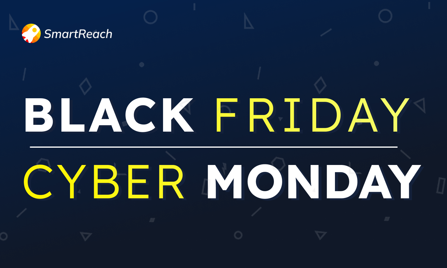 SmartReach.io Black Friday deal 2024 banner