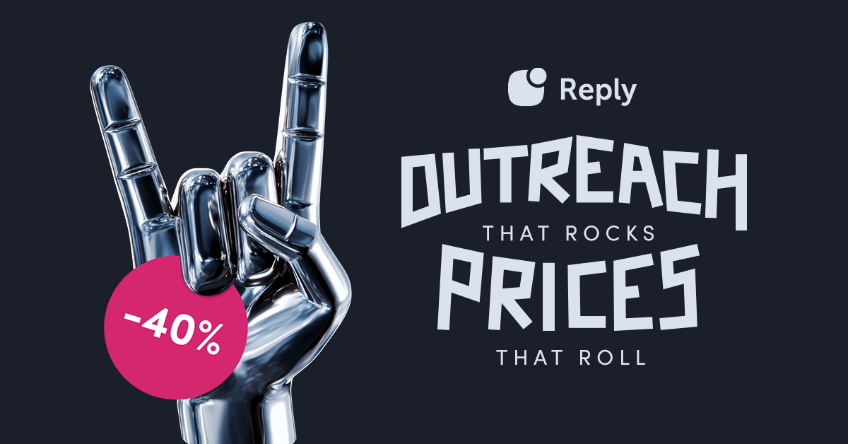 Reply black friday deal 2025 banner