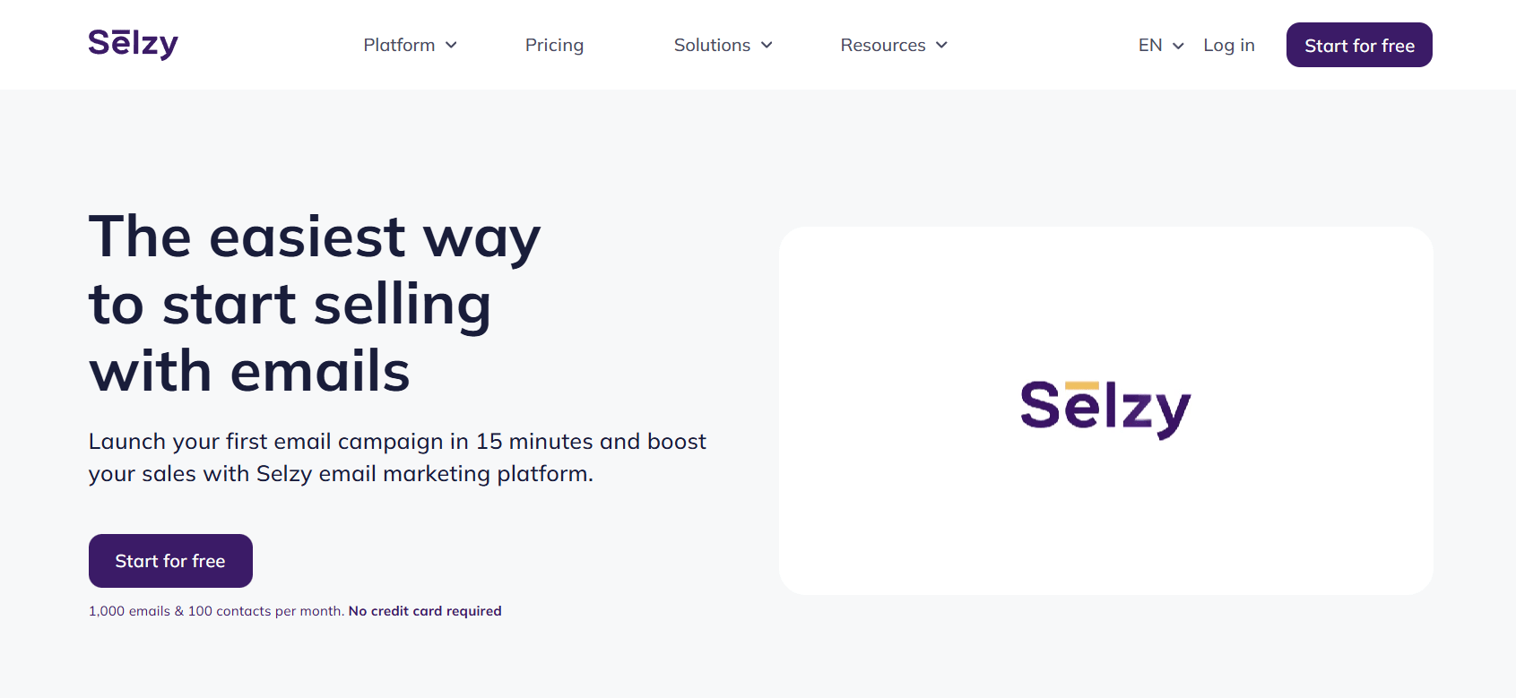 Selzy black friday 2025 banner