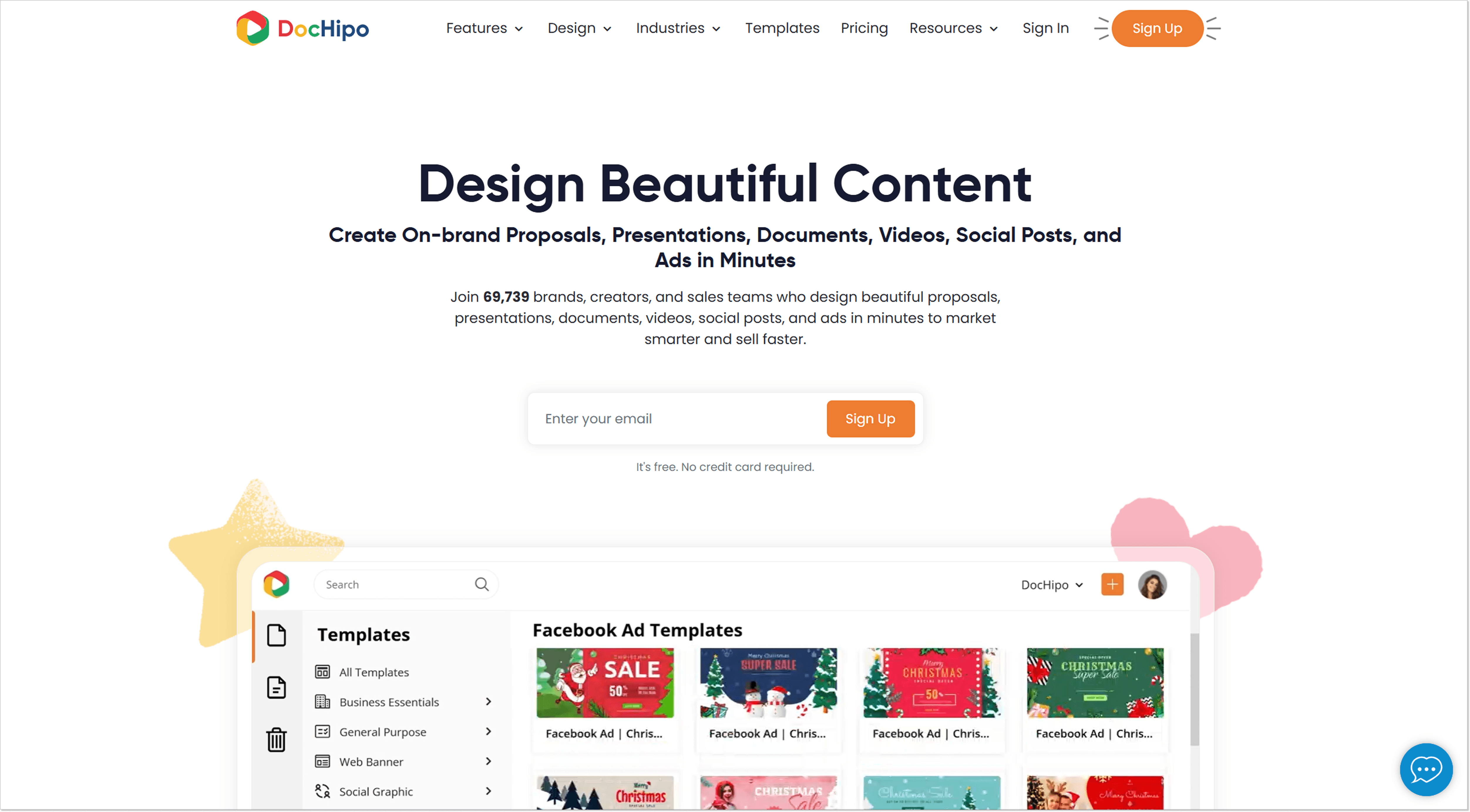 DocHippo business content creation tool