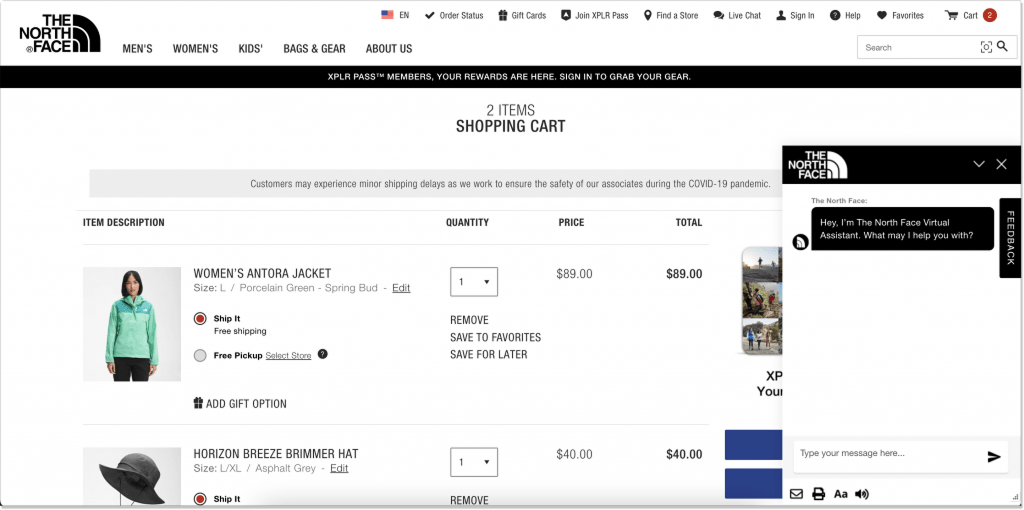 як збільшити продажі the north face