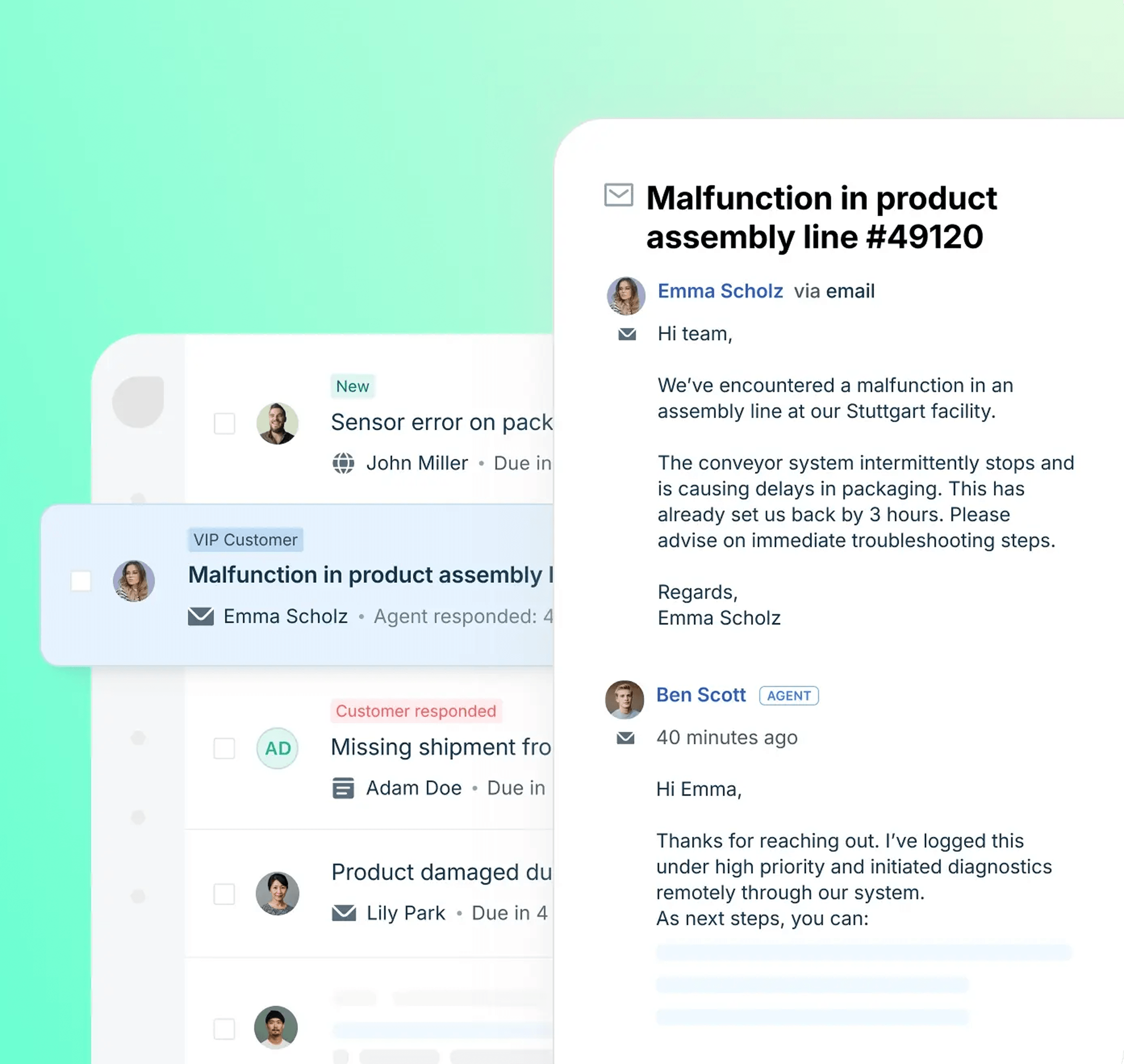 Freshdesk shared inbox