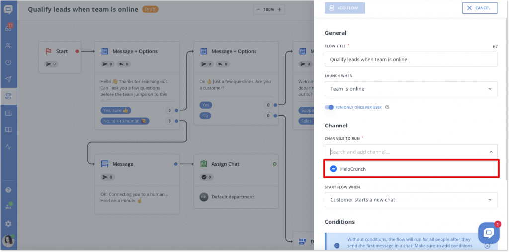 Chatbot in Messengers_channels