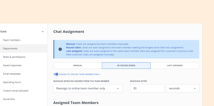 Control first chat assignment, new Popups display rule and more